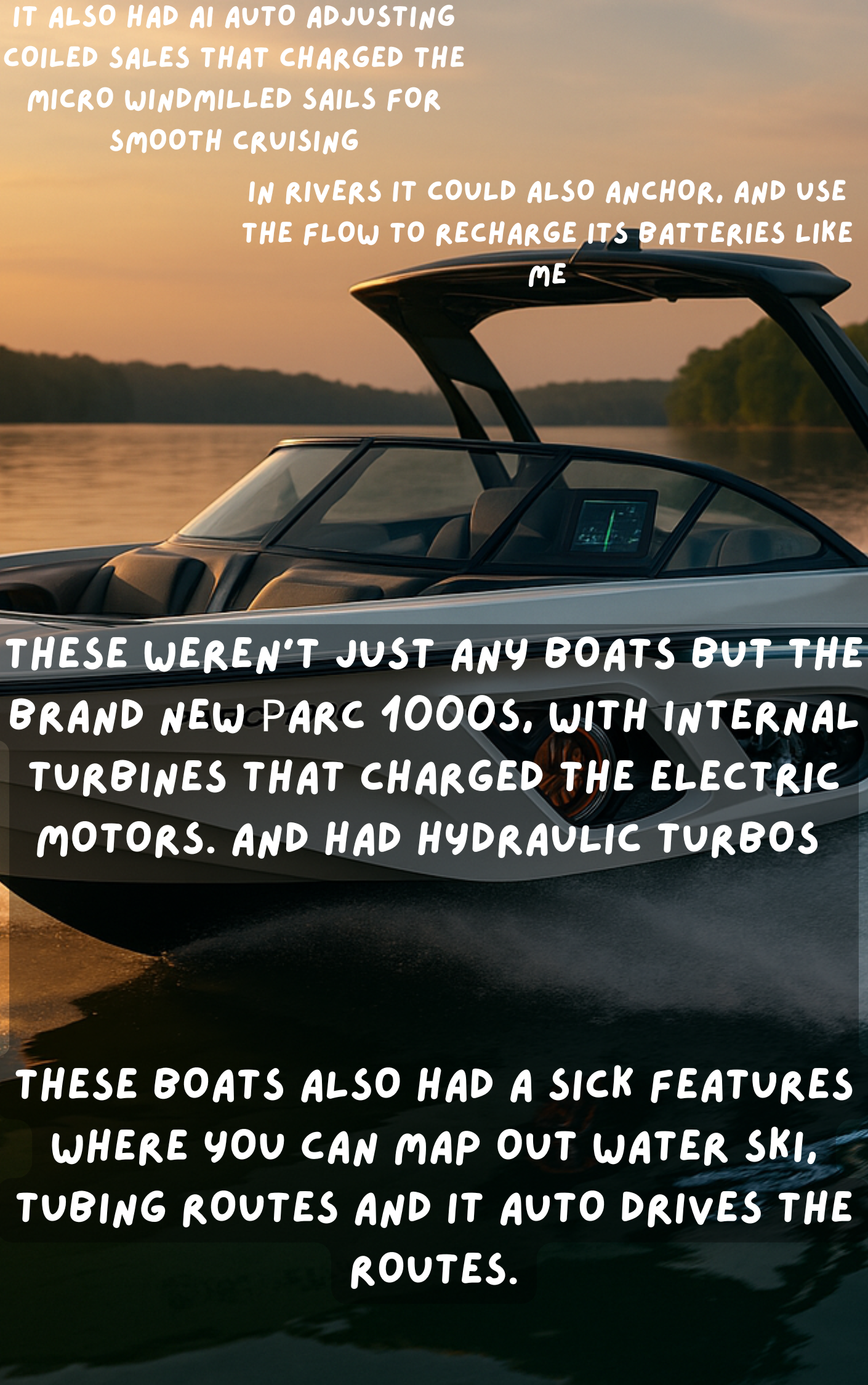 Introducing the PARC 3000S: The Intelligent Electric Wake Boat that Charges Itself
